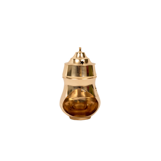 Handcrafted Brass Karpoor Loban/Jhuna Burner