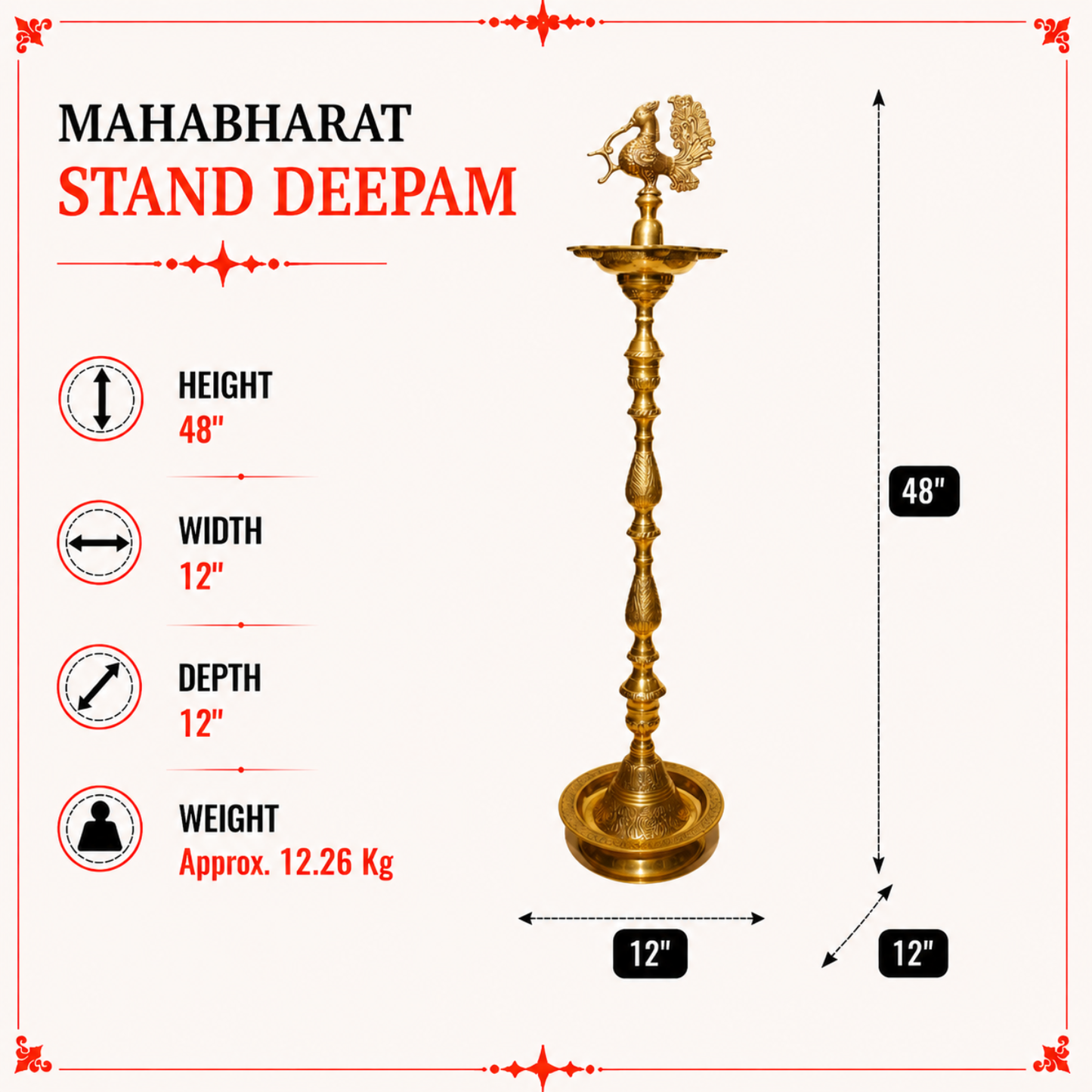 Mahabharat Stand Deepam