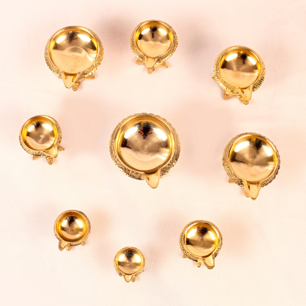 Handcrafted Lighting Brass Kuber Kachwa Diya