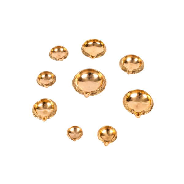 Handcrafted Lighting Brass Kuber Sada Diya