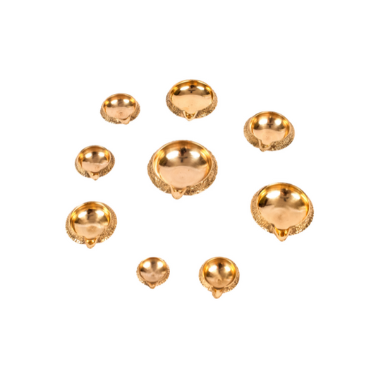 Handcrafted Lighting Brass Kuber Sada Diya