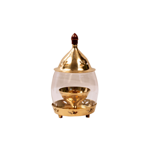 Handcrafted Akhand Jyoti Darshan Brass Diya