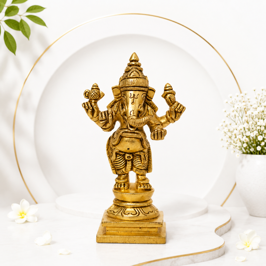 Standing Lord Ganesh Idol