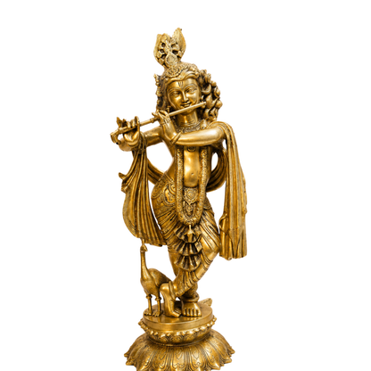 Lord Krinsha idol with Peacock