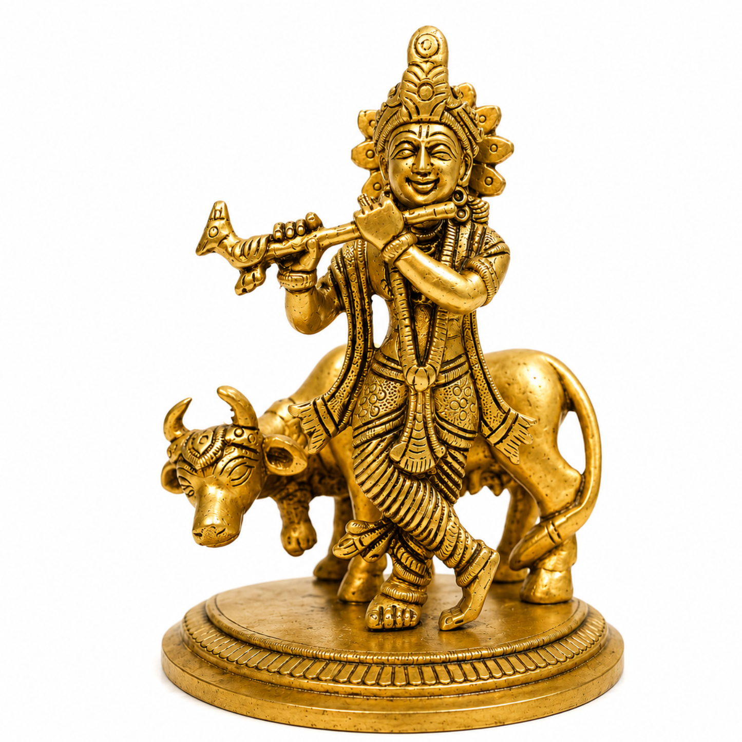 Lord Krishna with Cow