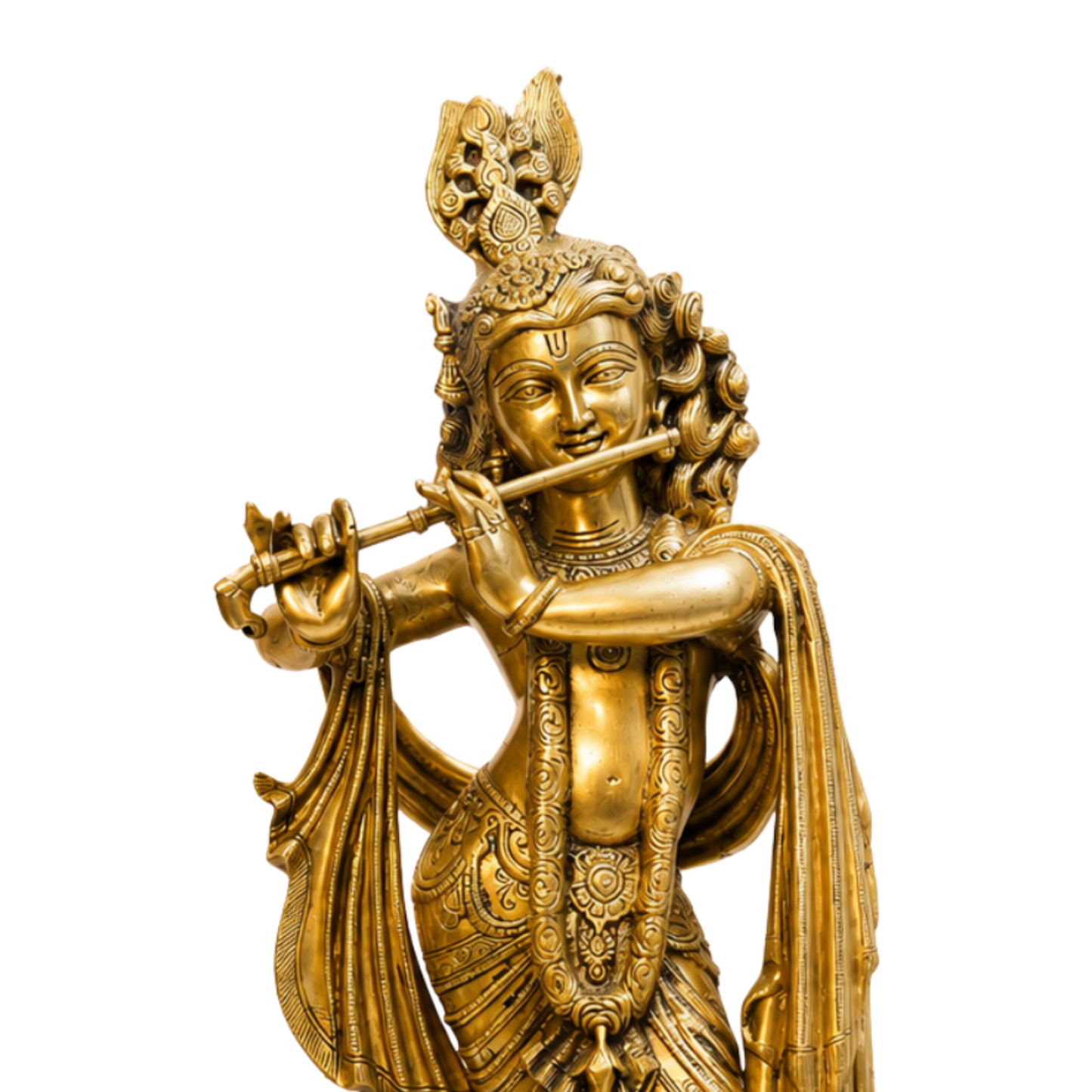 Lord Krinsha idol with Peacock