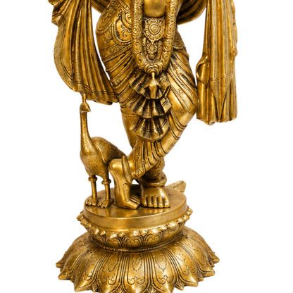 Lord Krinsha idol with Peacock