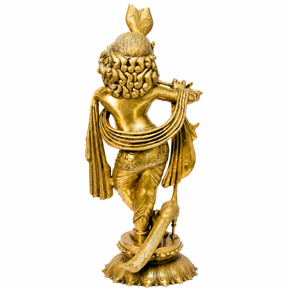 Lord Krinsha idol with Peacock