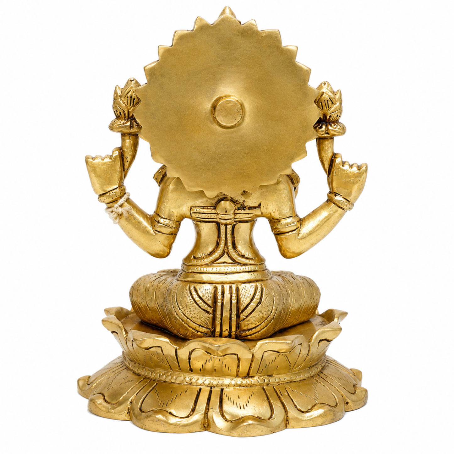 Goddess Lakshmi on Lotus Pedestal