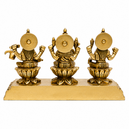 Idol Lakshmi Ganesh Saraswati