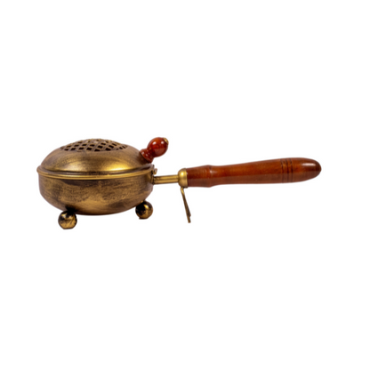 Handcrafted Golden Iron Big Loban/Jhuna Burner