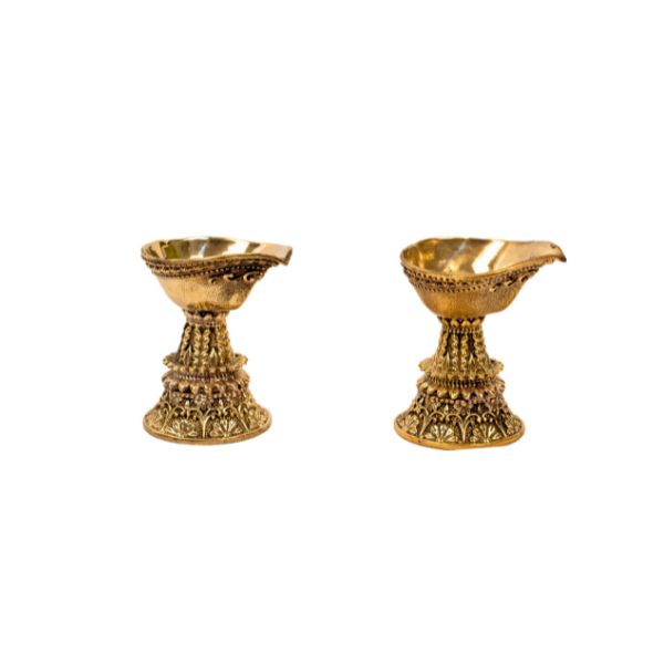Omm Lighting Brass Diya 2