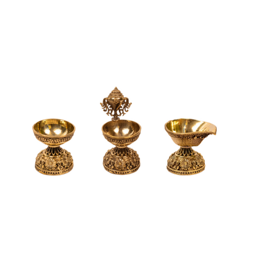 Omm Lighting Brass Diya