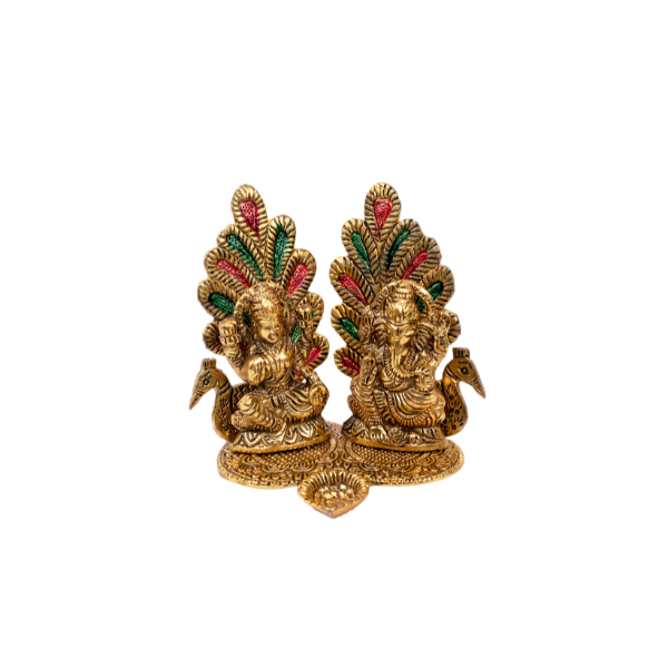 Laxmi Ganesh with Peacock