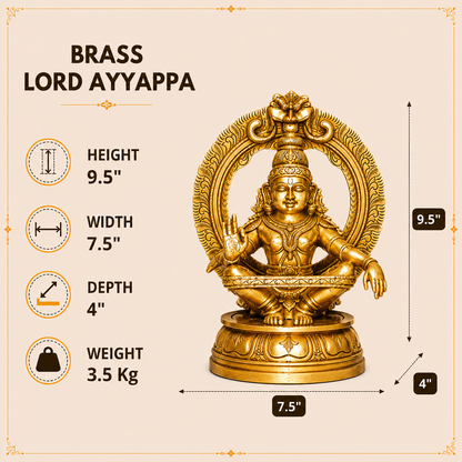 Lord Ayyappa Swamy Idol