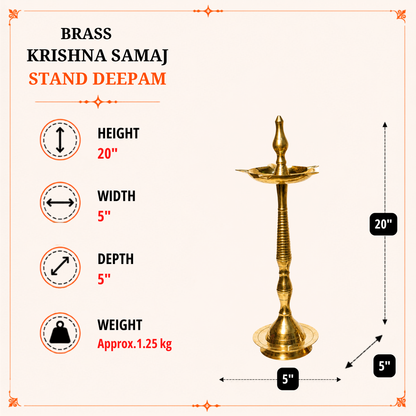 Krishna Samaj Stand Deepam