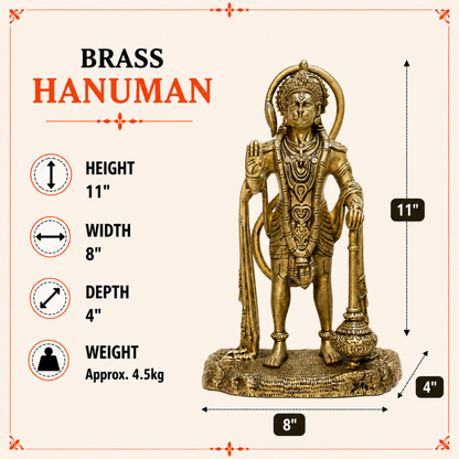 Standing Lord Hanuman Idol