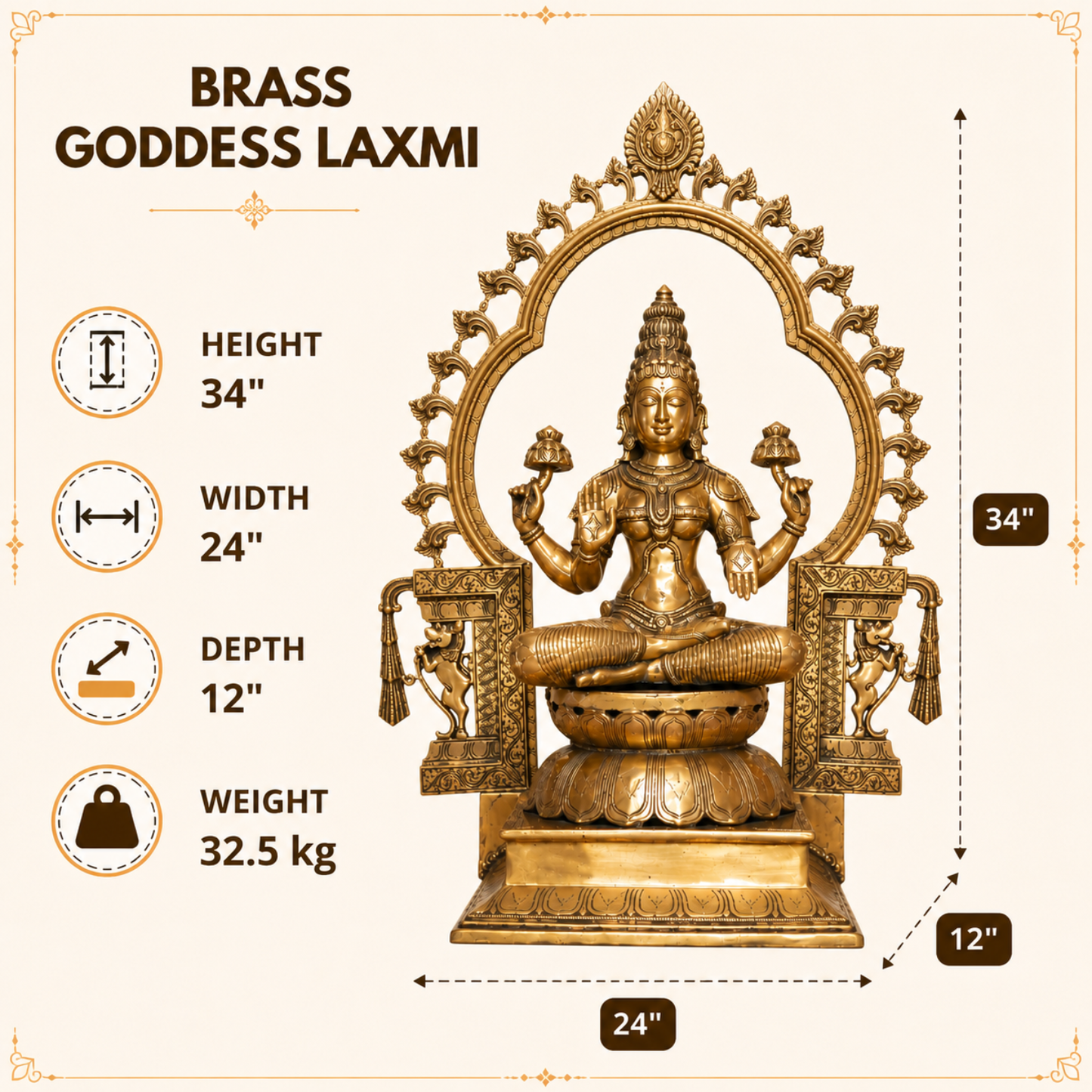 Lakshmi idol