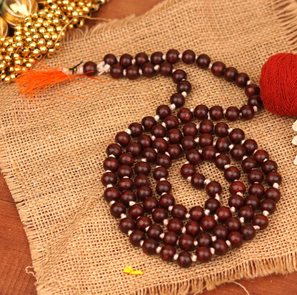 Original Red Sandalwood Mala 10mm