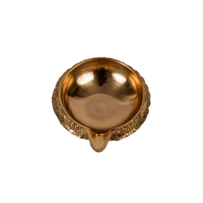 Handcrafted Lighting Brass Kuber Sada Diya