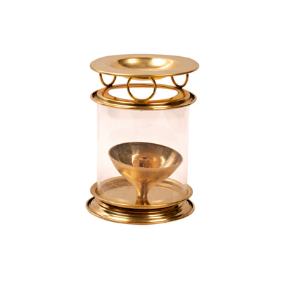 Handcrafted Akhand Jyoti Astha Brass Diya