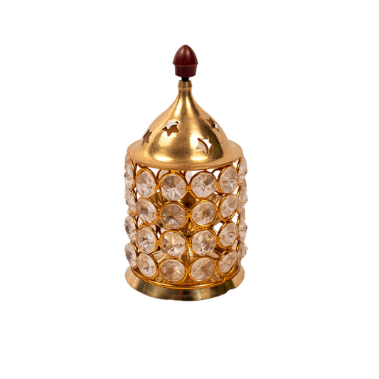 Crystal Pillar Table diya