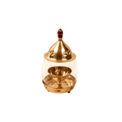 Handcrafted Akhand Jyoti Darshan Brass Diya